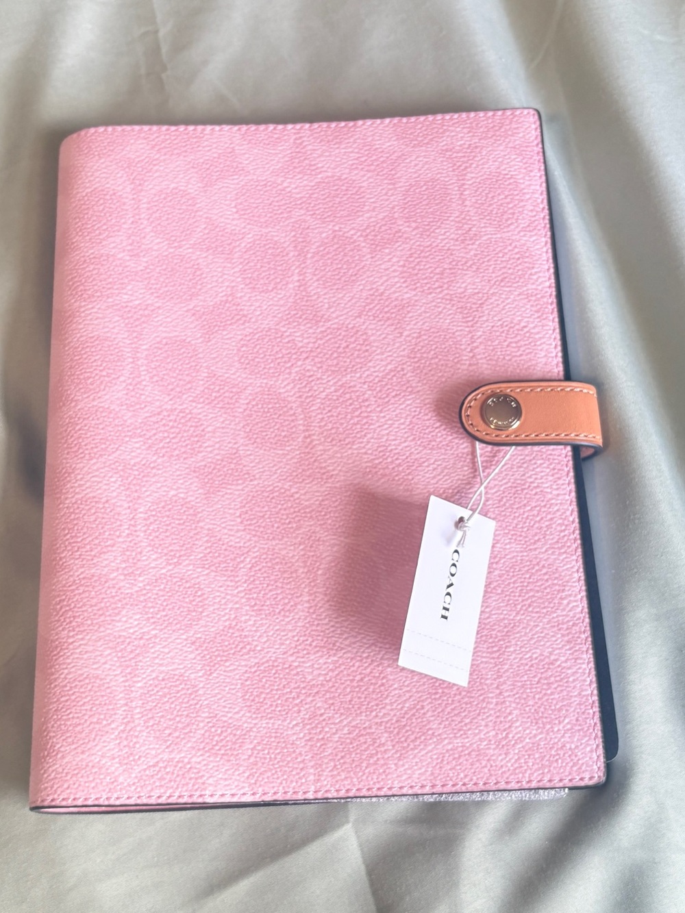 Coach Pink and Signature Canvas Cosmetic Bag Collection - Picture 11 of 13